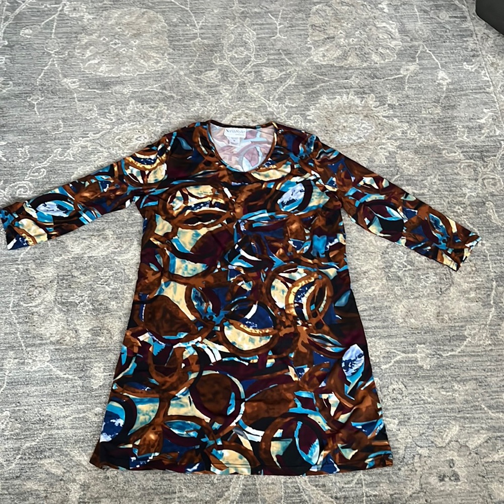 North style multi color tunic.